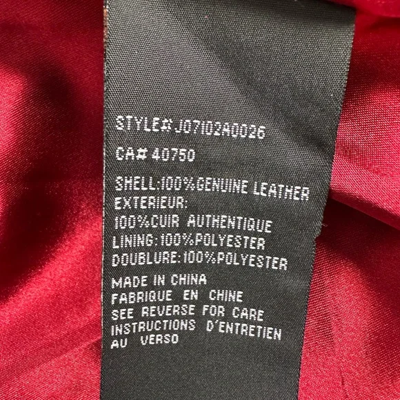 Guillaume burgundy suede jacket, medium - Picture 6 of 14